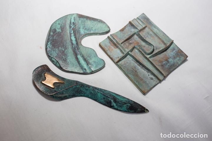 Arte: Lote piezas de bronce - Foto 2
