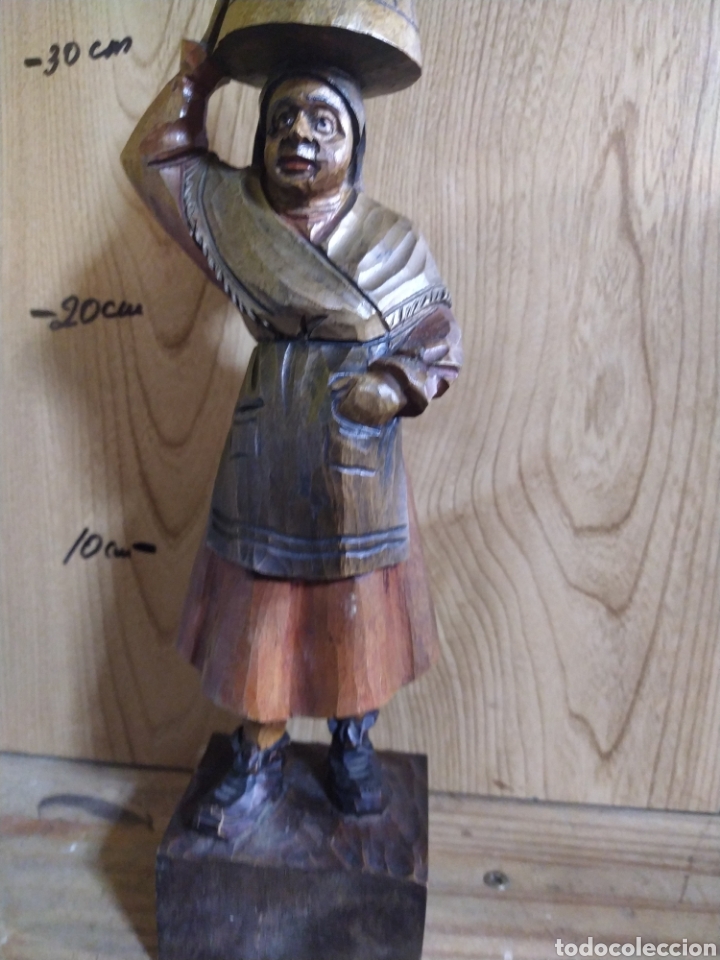 Arte: Figura Madera policromada - Foto 4