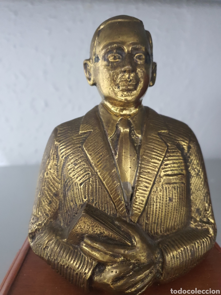 Arte: busto en bronce blas infante - Foto 2