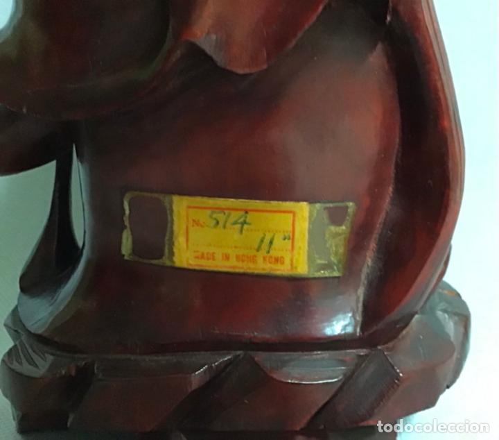 Arte: SABIO CHINO DE MADERA - Foto 3