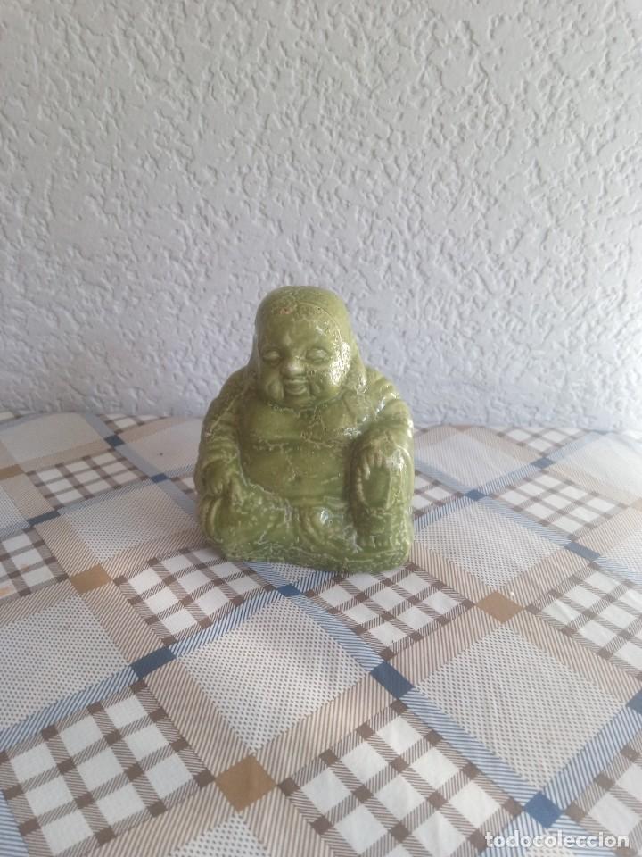 Arte: Buda antiguo de porcelana - Foto 1