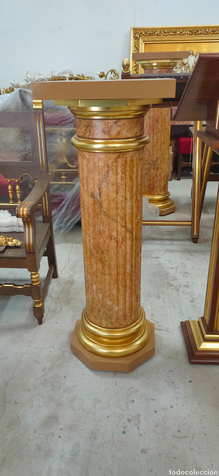 Arte: Pedestal columna - Foto 1