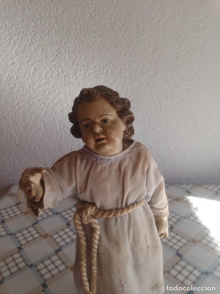 Arte: Santo de terracota del 1800 - Foto 6