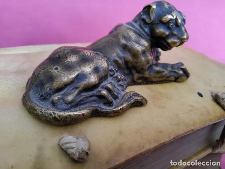 Arte: ANTIGUO PUMA DE BRONCE - Foto 1