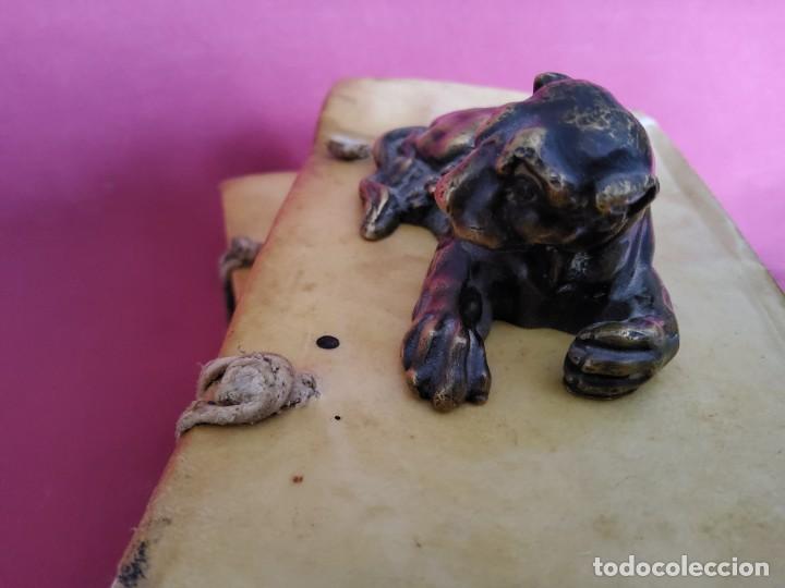 Arte: ANTIGUO PUMA DE BRONCE - Foto 5