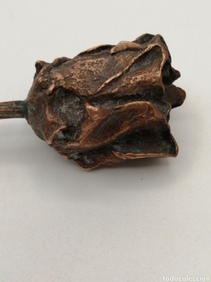 Arte: Escultura bronce. Rosa - Foto 4