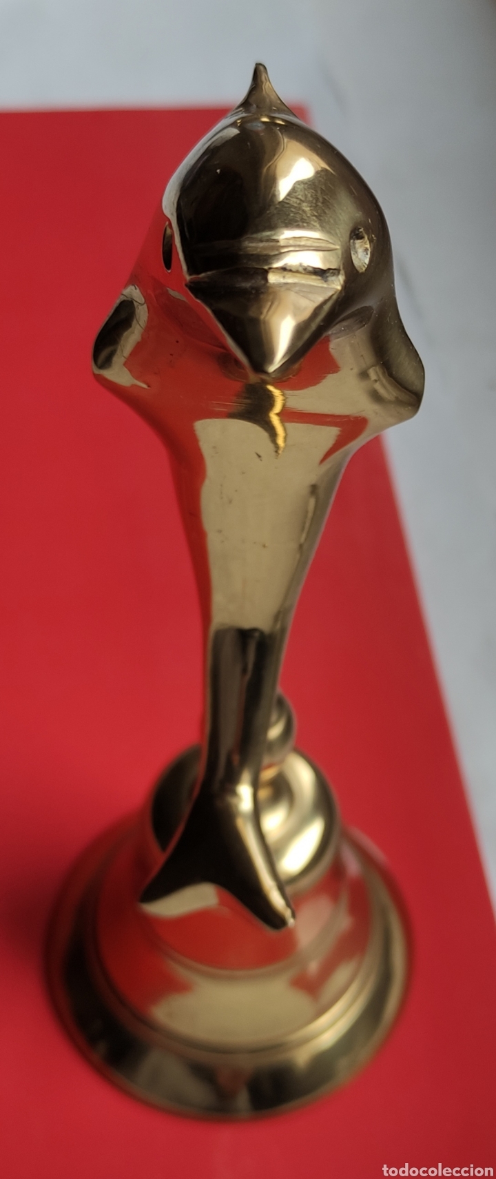 Arte: Delf&iacute;n campana de bronce - Foto 5