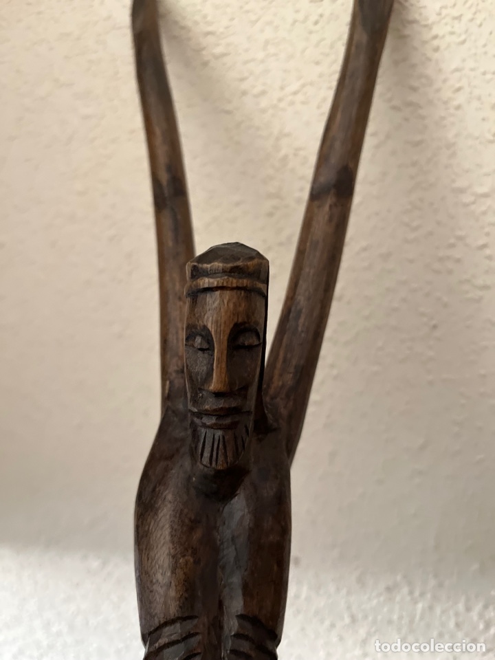 Arte: Cristo de madera - Foto 9
