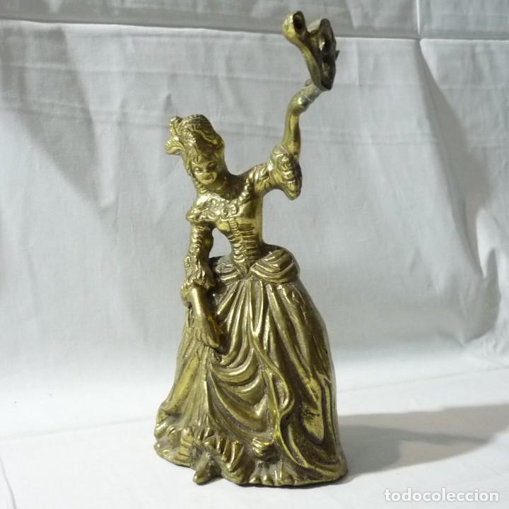 Arte: Dama de &eacute;poca en bronce - Foto 1