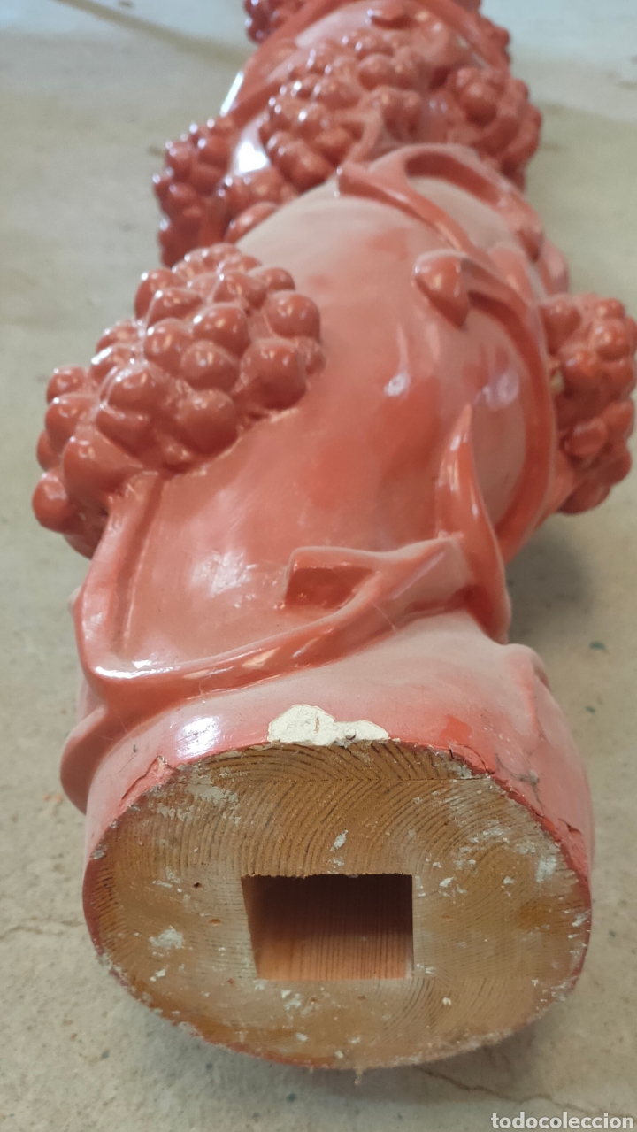 Arte: Columna barroca tallada - Foto 4