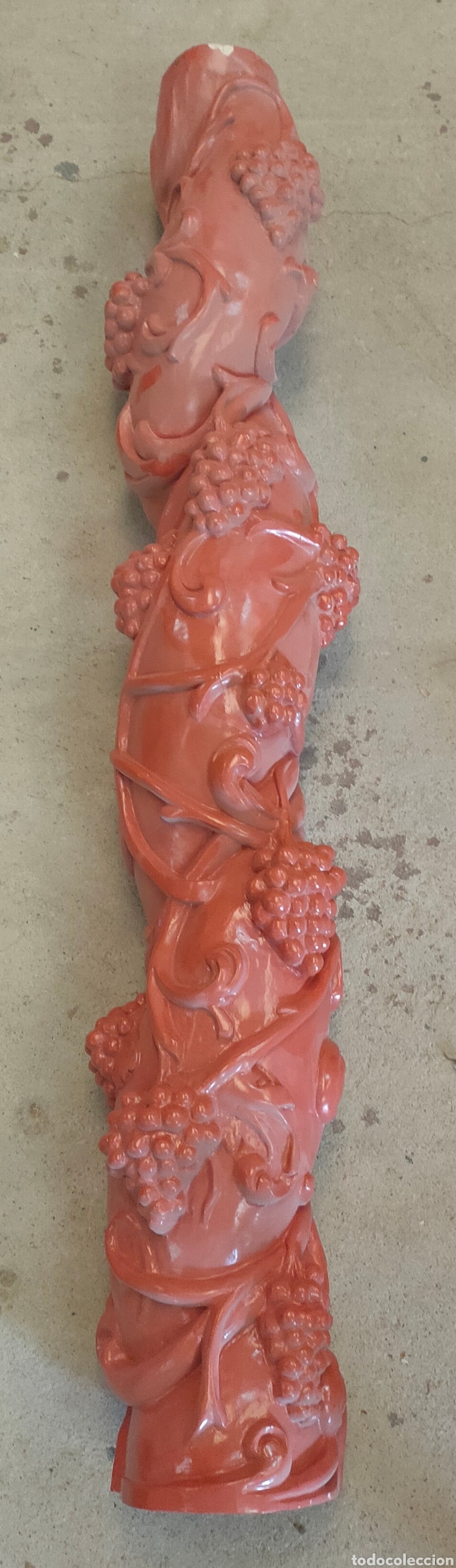 Arte: Columna barroca tallada - Foto 1