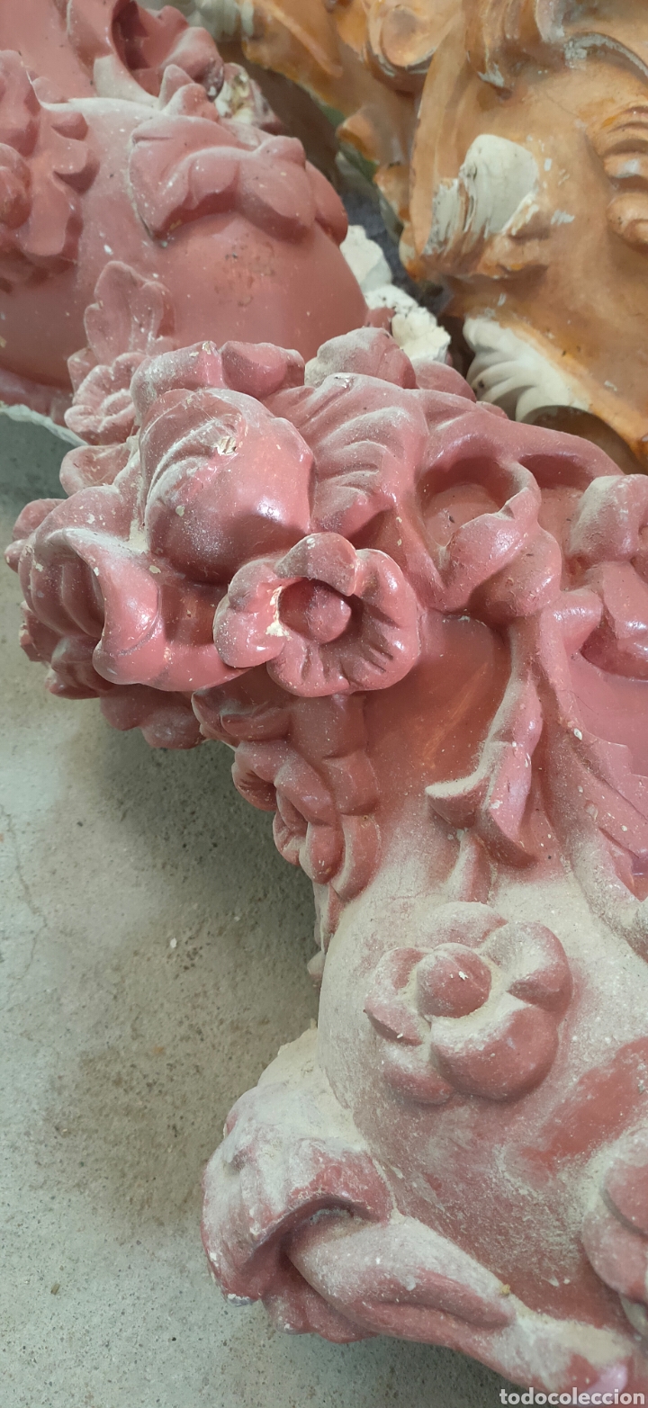 Arte: Columna barroca tallada - Foto 2