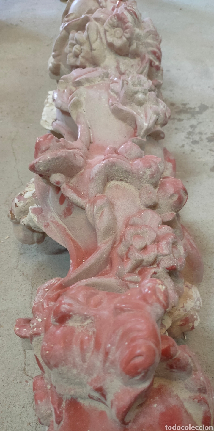 Arte: Columna barroca tallada - Foto 4