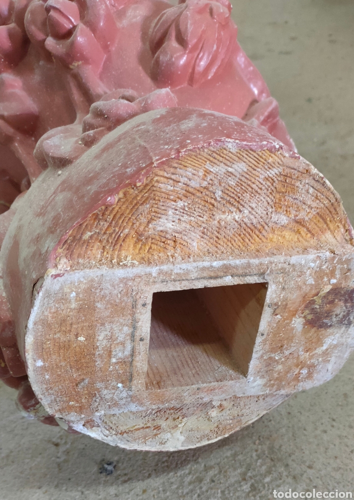 Arte: Columna barroca tallada - Foto 5