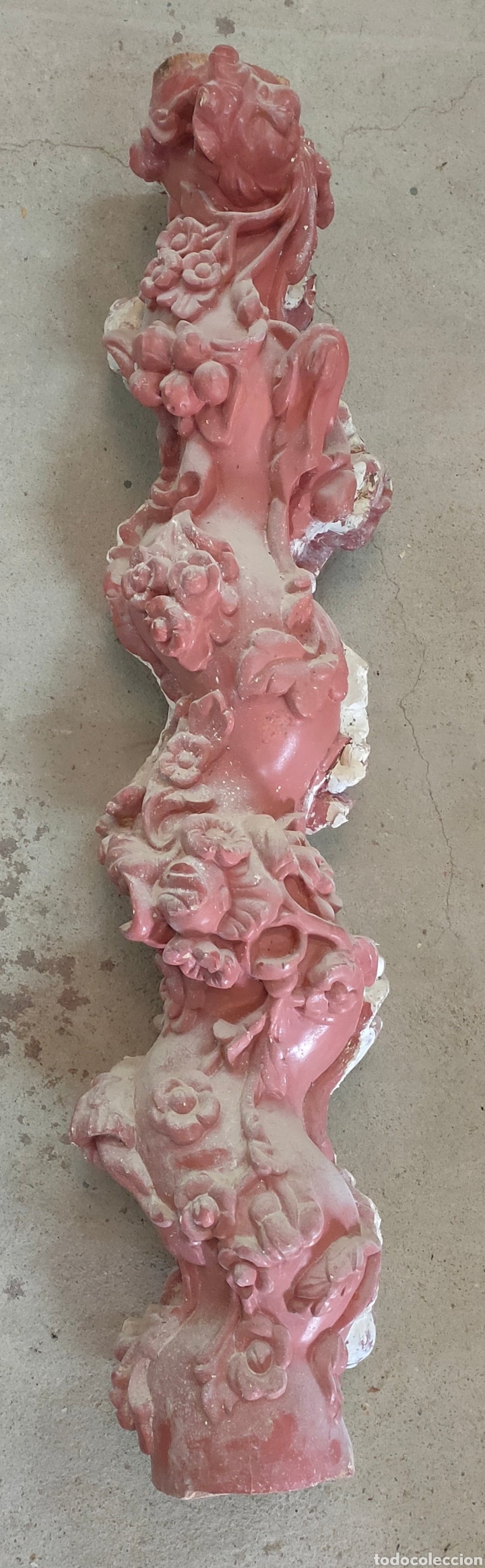 Arte: Columna barroca tallada - Foto 6
