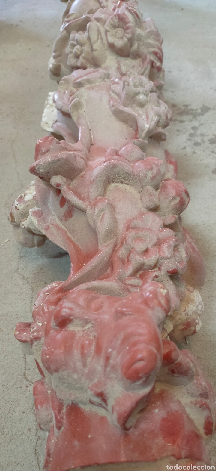 Arte: Columna barroca tallada - Foto 1
