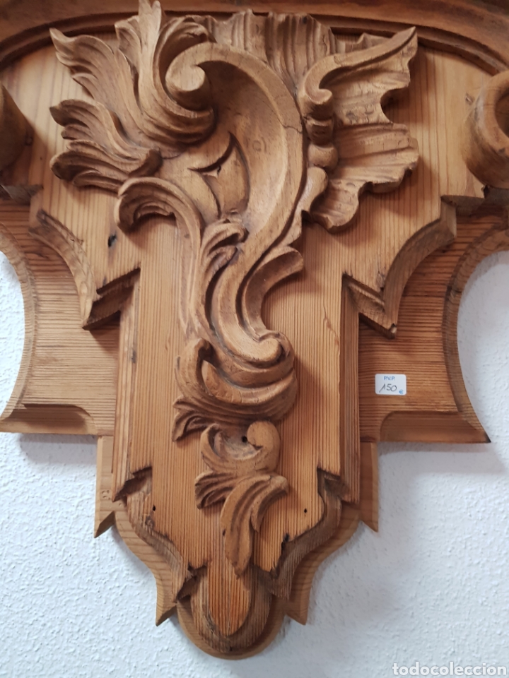 Arte: ANTIGUA TALLA MADERA - Foto 2