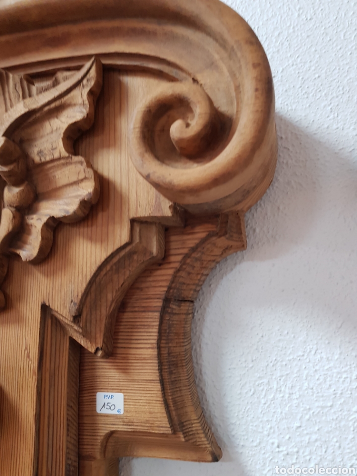 Arte: ANTIGUA TALLA MADERA - Foto 5
