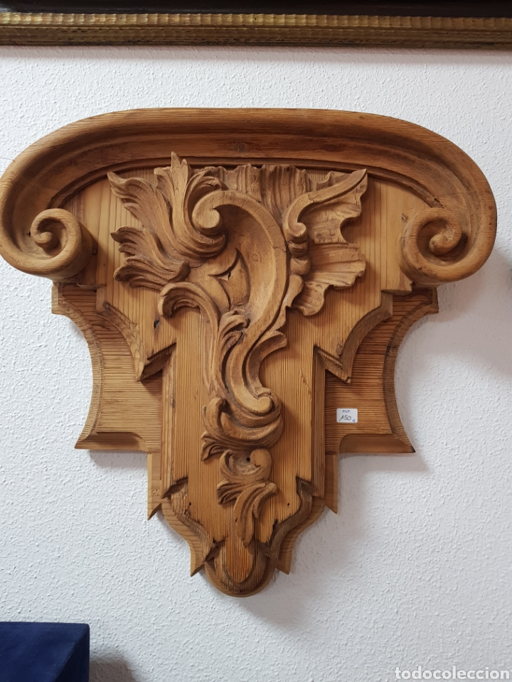 Arte: ANTIGUA TALLA MADERA - Foto 1