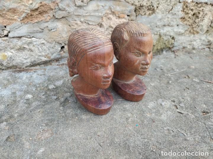 Arte: Pareja esculturas madera - Foto 3