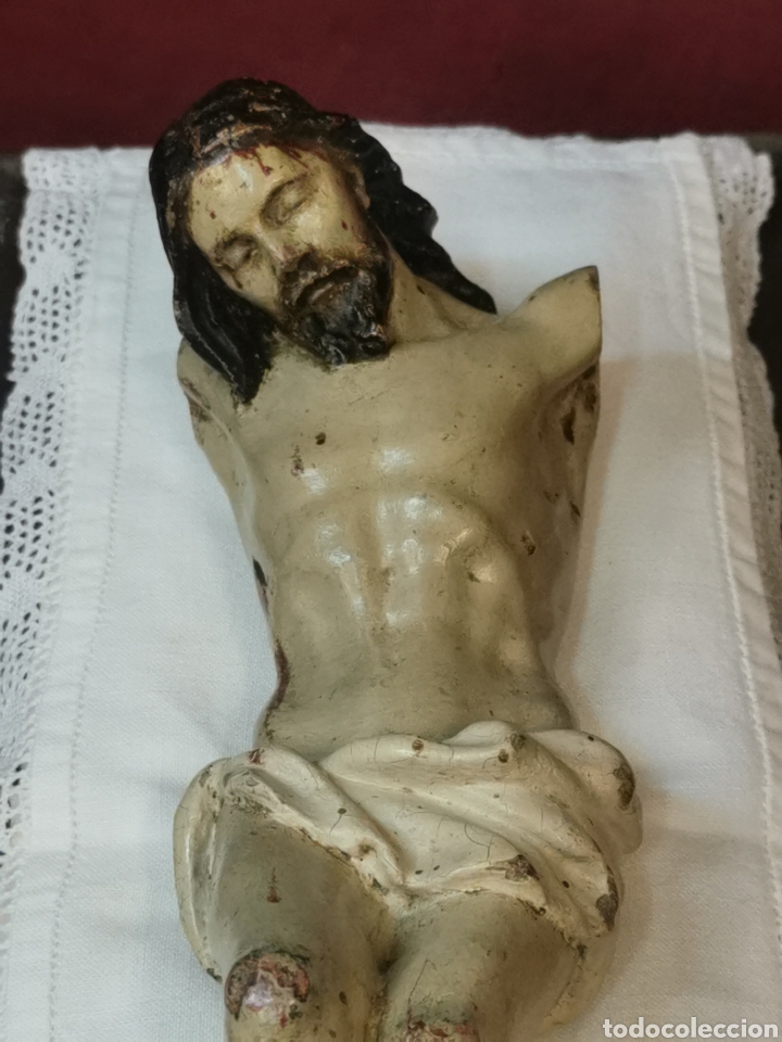 Arte: Cristo de madera circulo de Pedro Roldan. - Foto 1