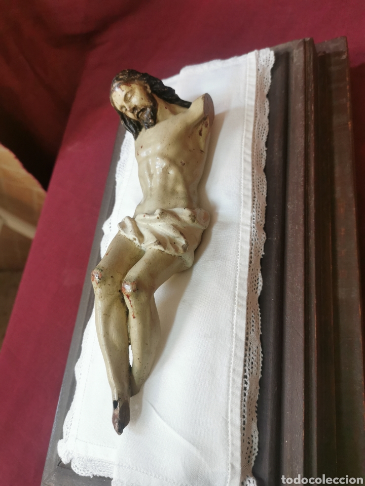 Arte: Cristo de madera circulo de Pedro Roldan. - Foto 4