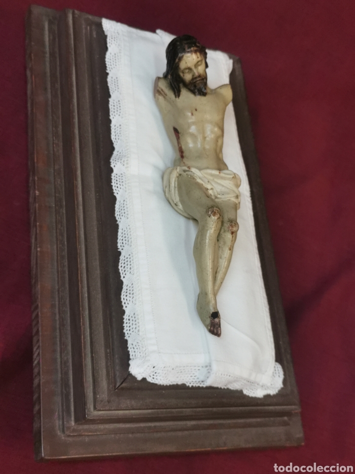 Arte: Cristo de madera circulo de Pedro Roldan. - Foto 5