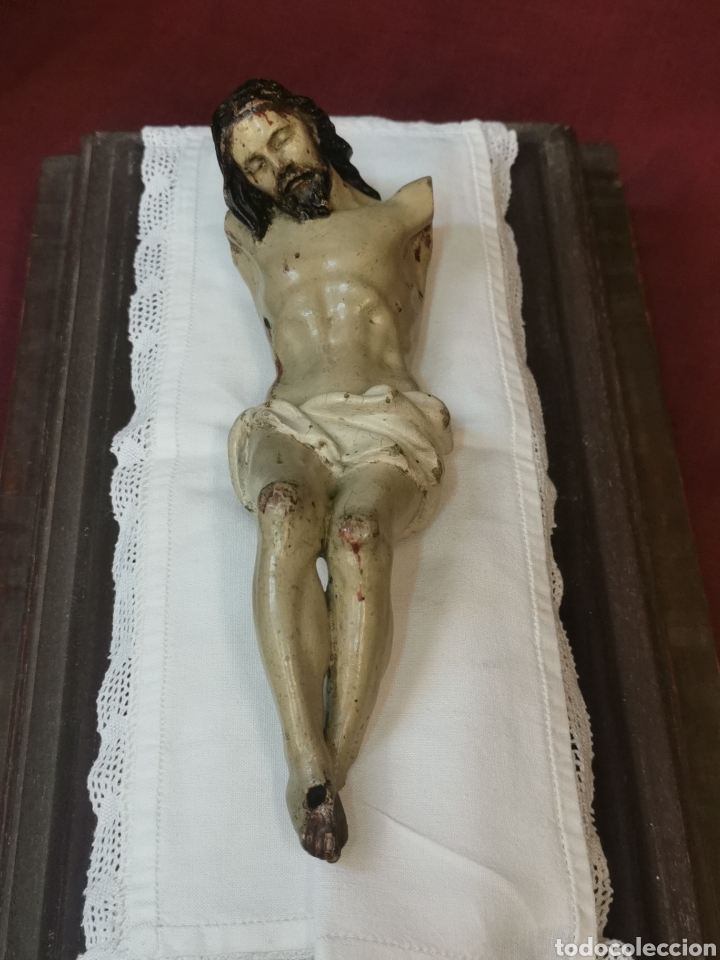 Arte: Cristo de madera circulo de Pedro Roldan. - Foto 3