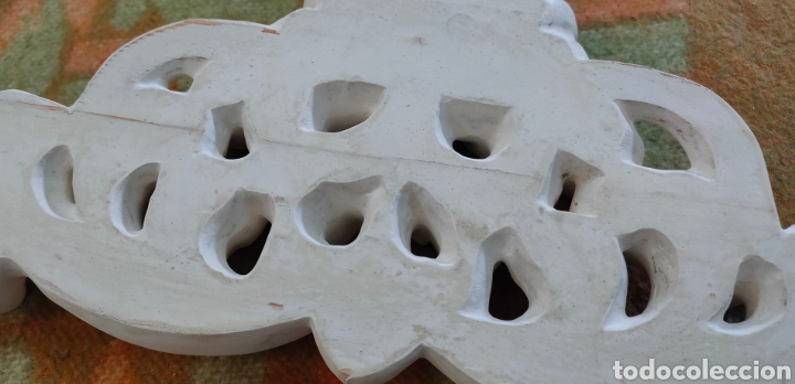 Arte: 2 Copetes o remates de madera - Foto 2