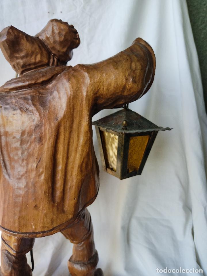 Arte: antigua talla de madera - Foto 6