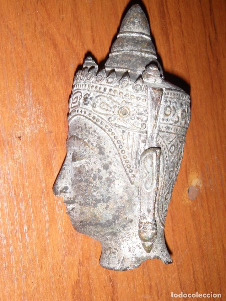 Arte: CABEZA DE BUDA DE BRONCE - Foto 3
