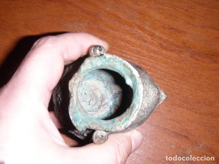 Arte: CABEZA DE BUDA DE BRONCE - Foto 6