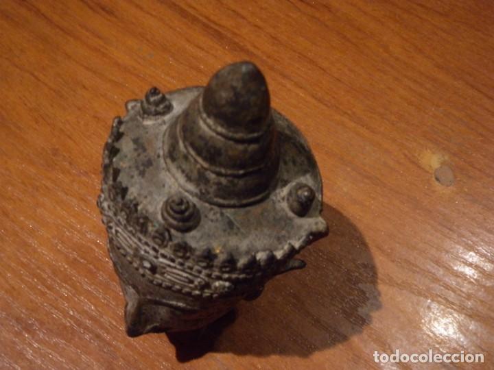 Arte: CABEZA DE BUDA DE BRONCE - Foto 8