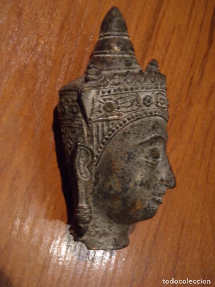 Arte: CABEZA DE BUDA DE BRONCE - Foto 10