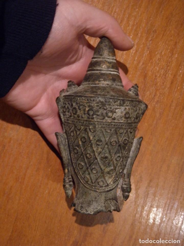 Arte: CABEZA DE BUDA DE BRONCE - Foto 11