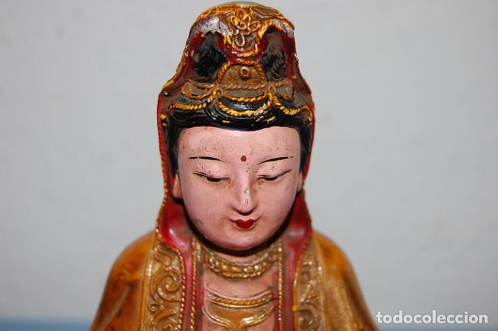 Arte: BUDA EN MADERA S. XIX - Foto 2