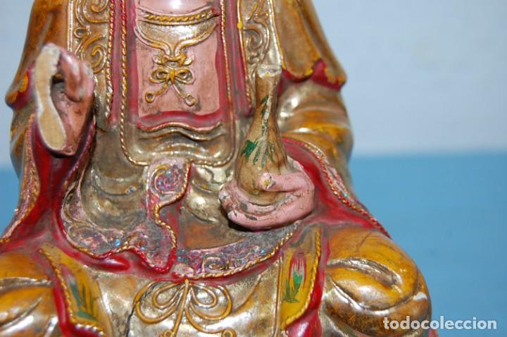 Arte: BUDA EN MADERA S. XIX - Foto 5