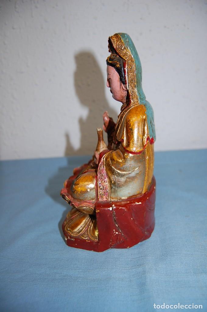 Arte: BUDA EN MADERA S. XIX - Foto 8