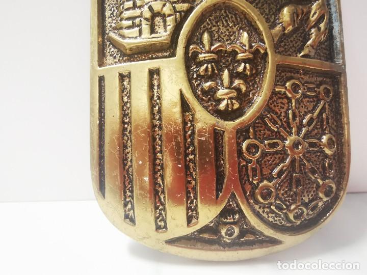 Arte: ESCUDO HERALDICO DE BRONCE - Foto 5