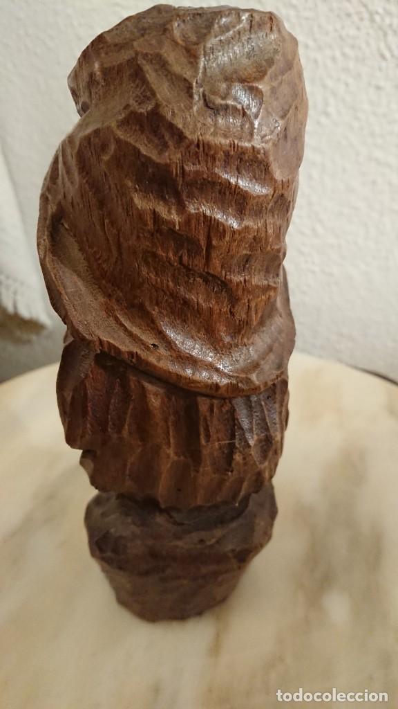 Arte: BUSTO DE MADERA TALLADA - Foto 6