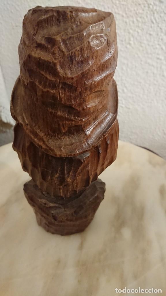 Arte: BUSTO DE MADERA TALLADA - Foto 7