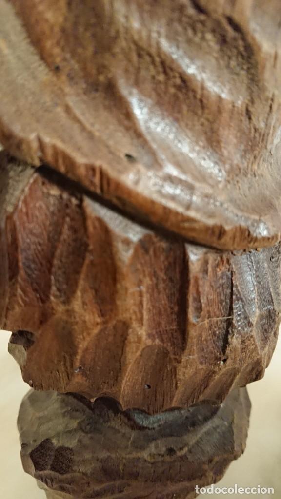 Arte: BUSTO DE MADERA TALLADA - Foto 9