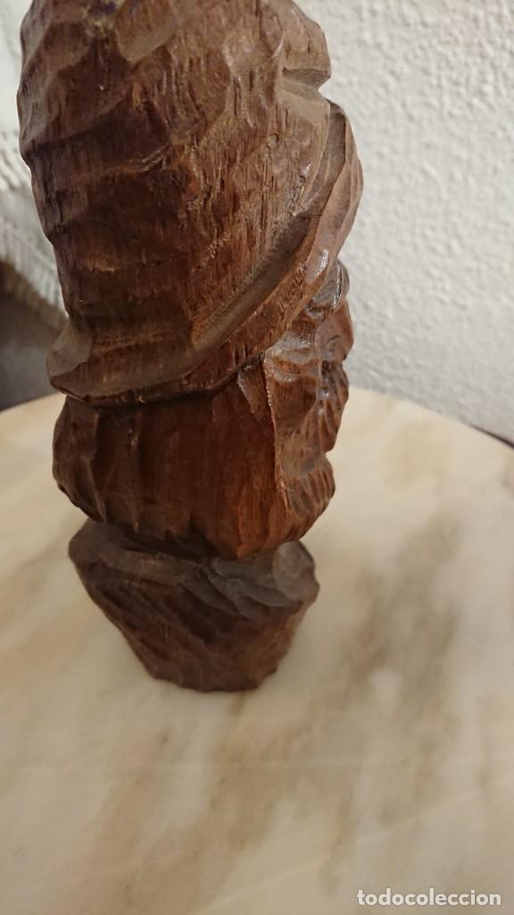 Arte: BUSTO DE MADERA TALLADA - Foto 10