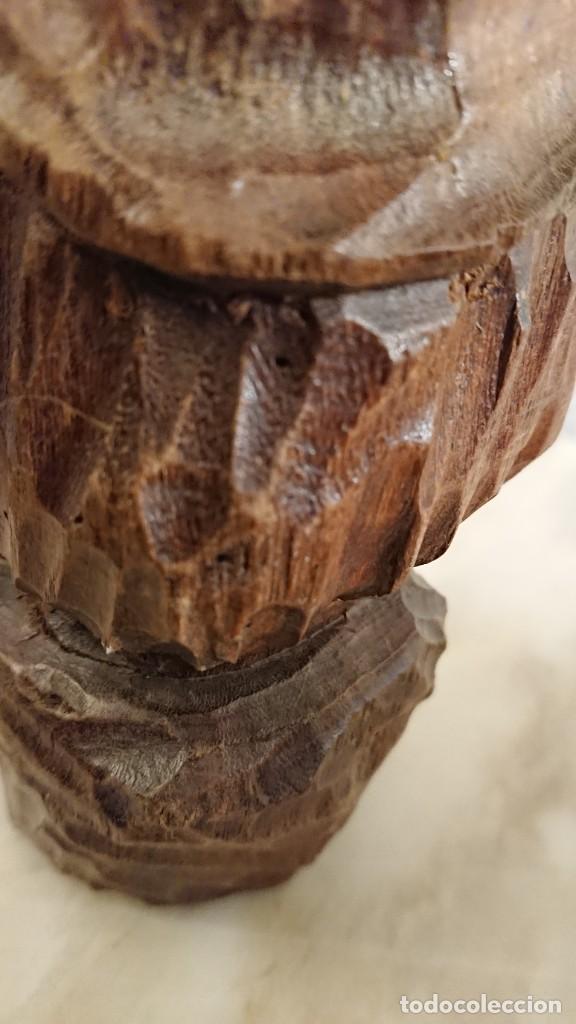Arte: BUSTO DE MADERA TALLADA - Foto 12