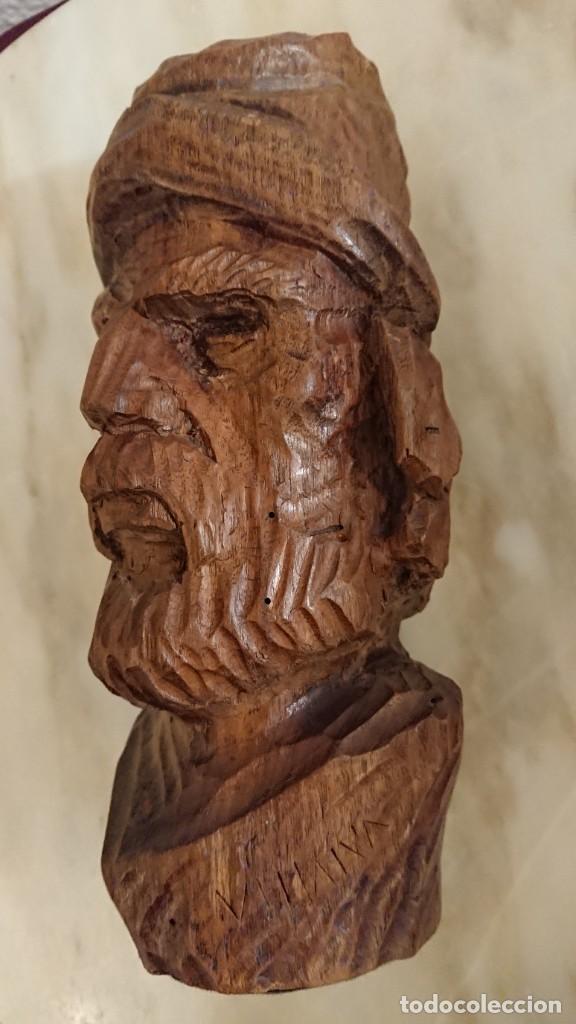 Arte: BUSTO DE MADERA TALLADA - Foto 14