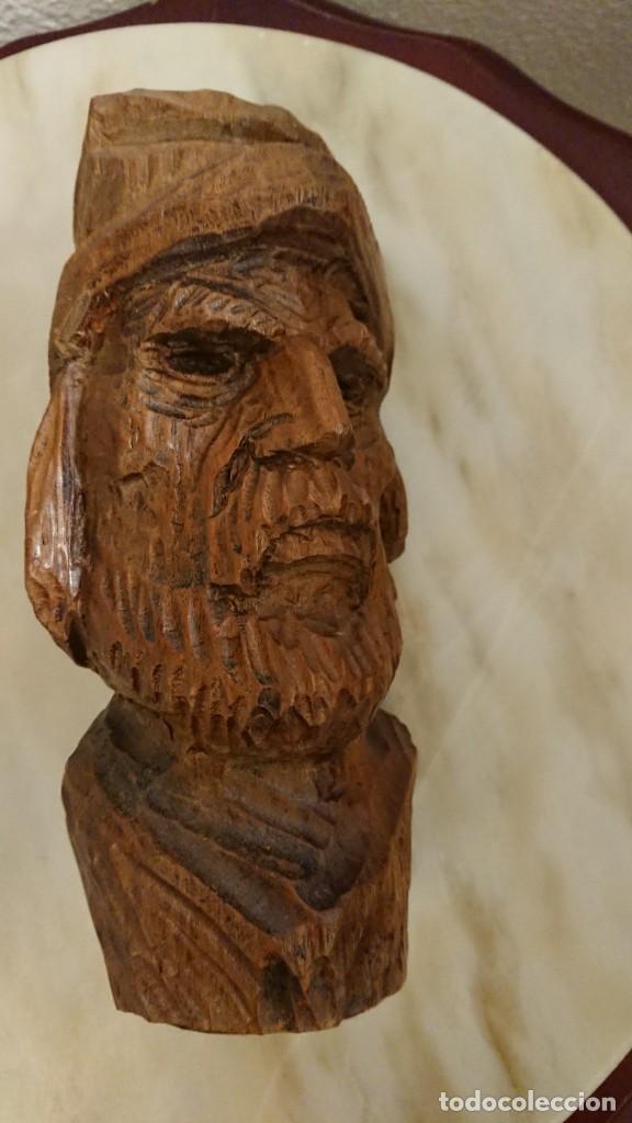 Arte: BUSTO DE MADERA TALLADA - Foto 15