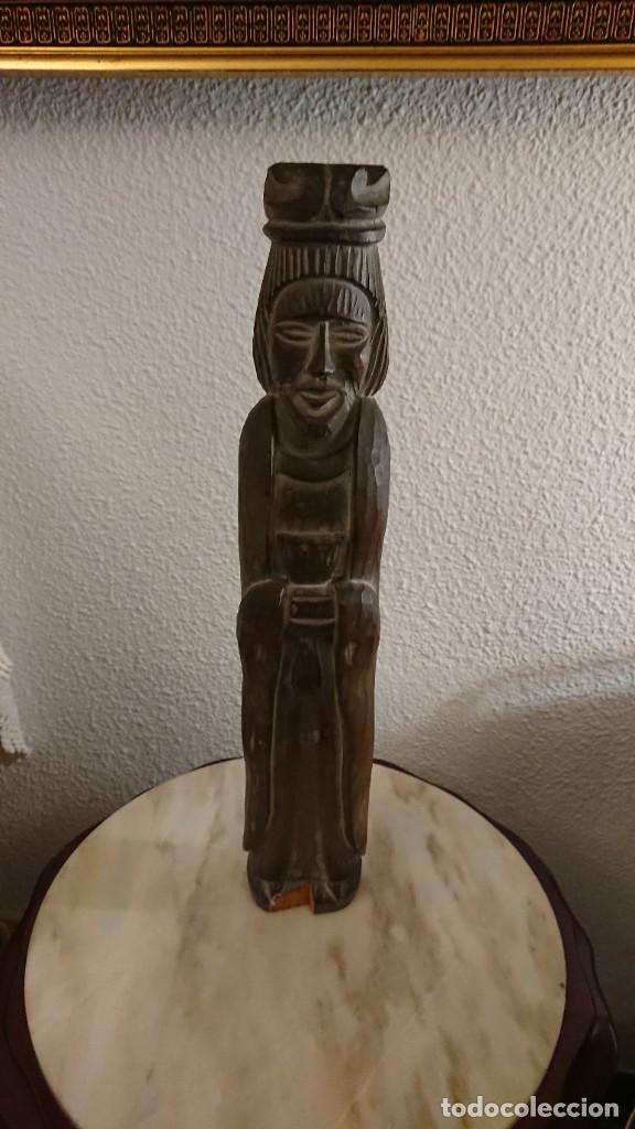 Arte: ANTIGUA TALLA MADERA - Foto 2