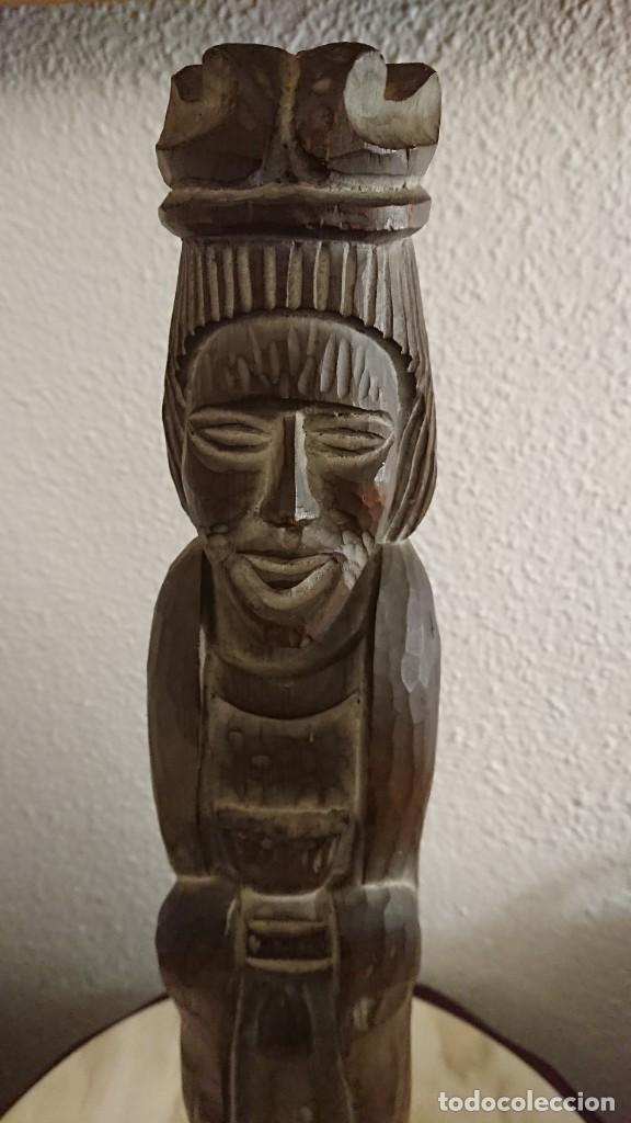 Arte: ANTIGUA TALLA MADERA - Foto 4