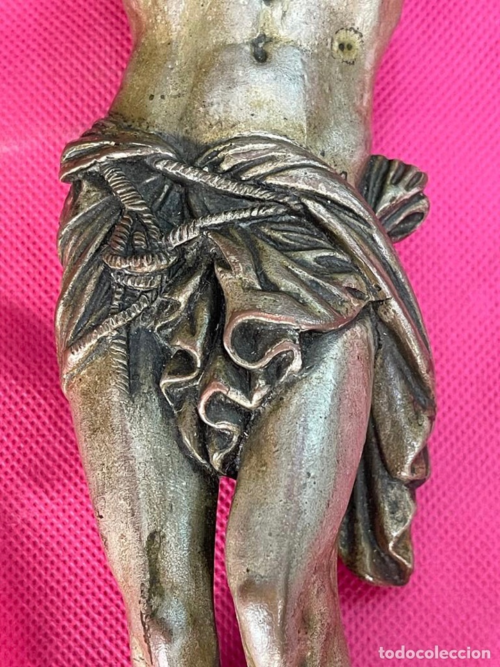 Arte: Cristo de Bronce S.XVIII - Foto 4