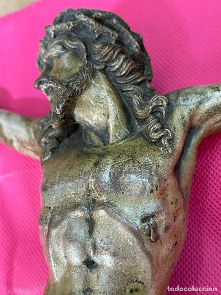 Arte: Cristo de Bronce S.XVIII - Foto 6